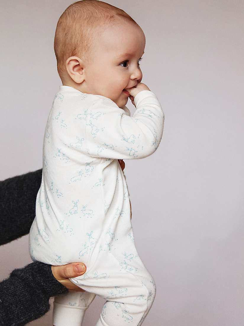Buy The Little Tailor Baby Sleepsuit and Bunny Gift Set Online at johnlewis.com
