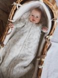 The Little Tailor Baby 2.5 Tog Sleeping Bag, White Woodland
