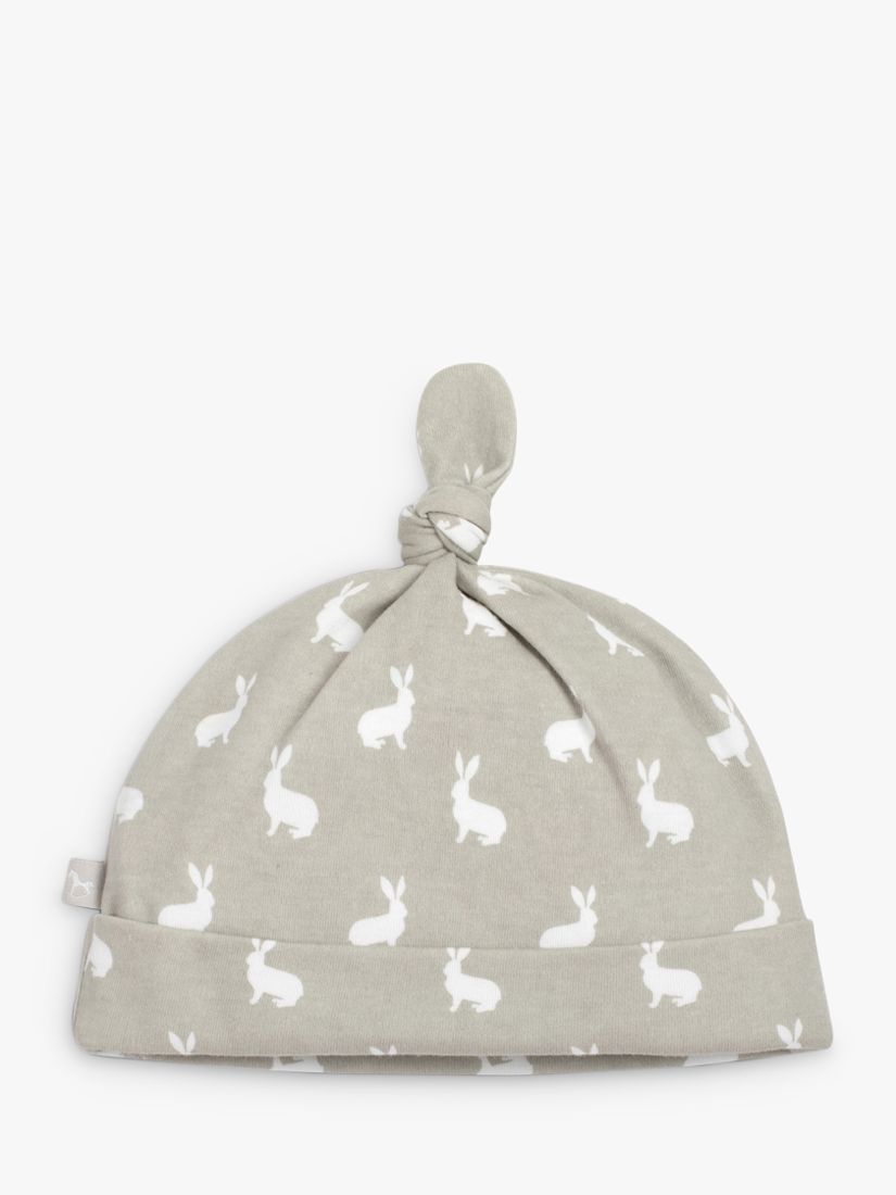 Buy The Little Tailor Baby Hare Print Jersey Hat Online at johnlewis.com