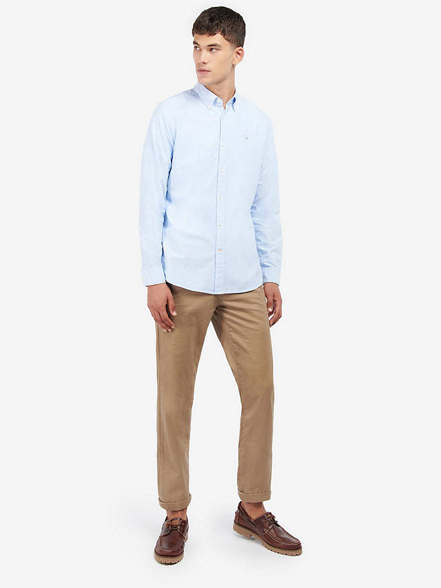 Barbour Tailored Fit Oxford Shirt, Sky