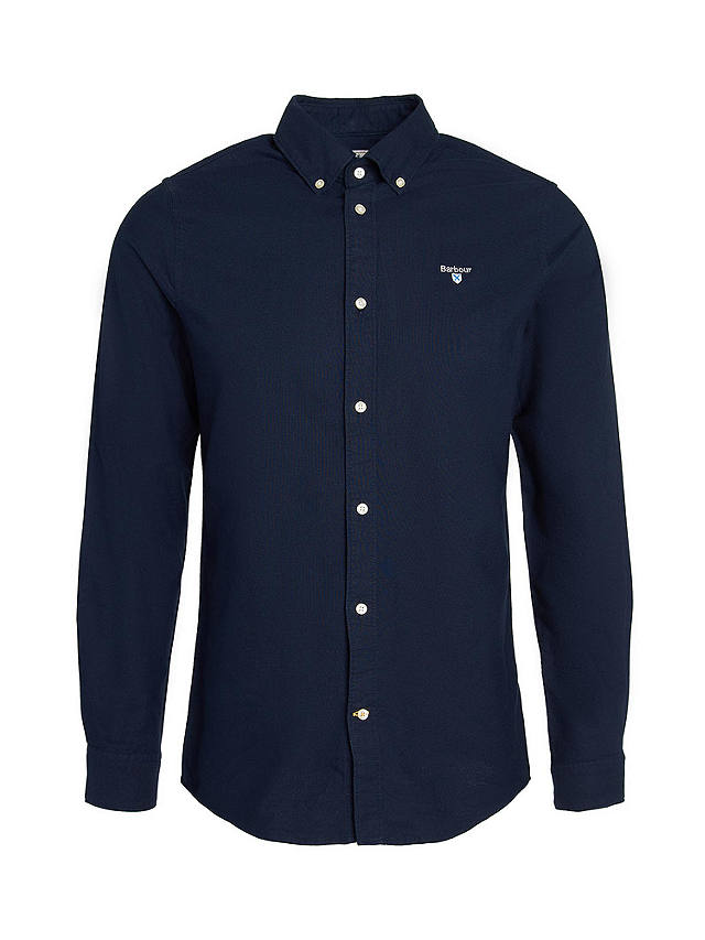 Barbour Tailored Fit Oxford Shirt, Navy