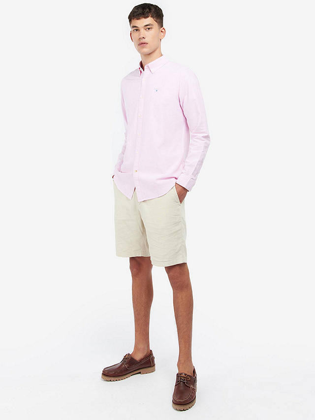 Barbour Tailored Fit Oxford Shirt, Pink