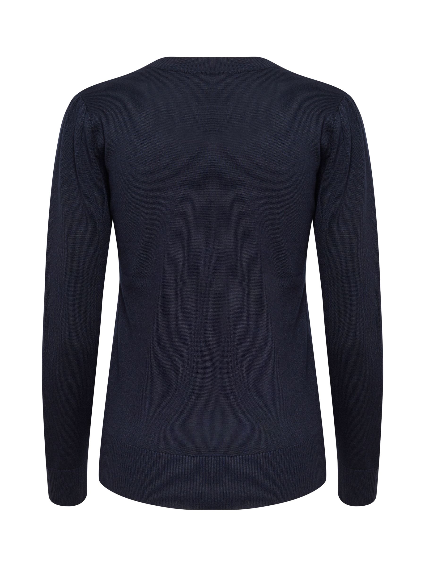 Saint Tropez Mila Knitted Pullover, Navy, XS