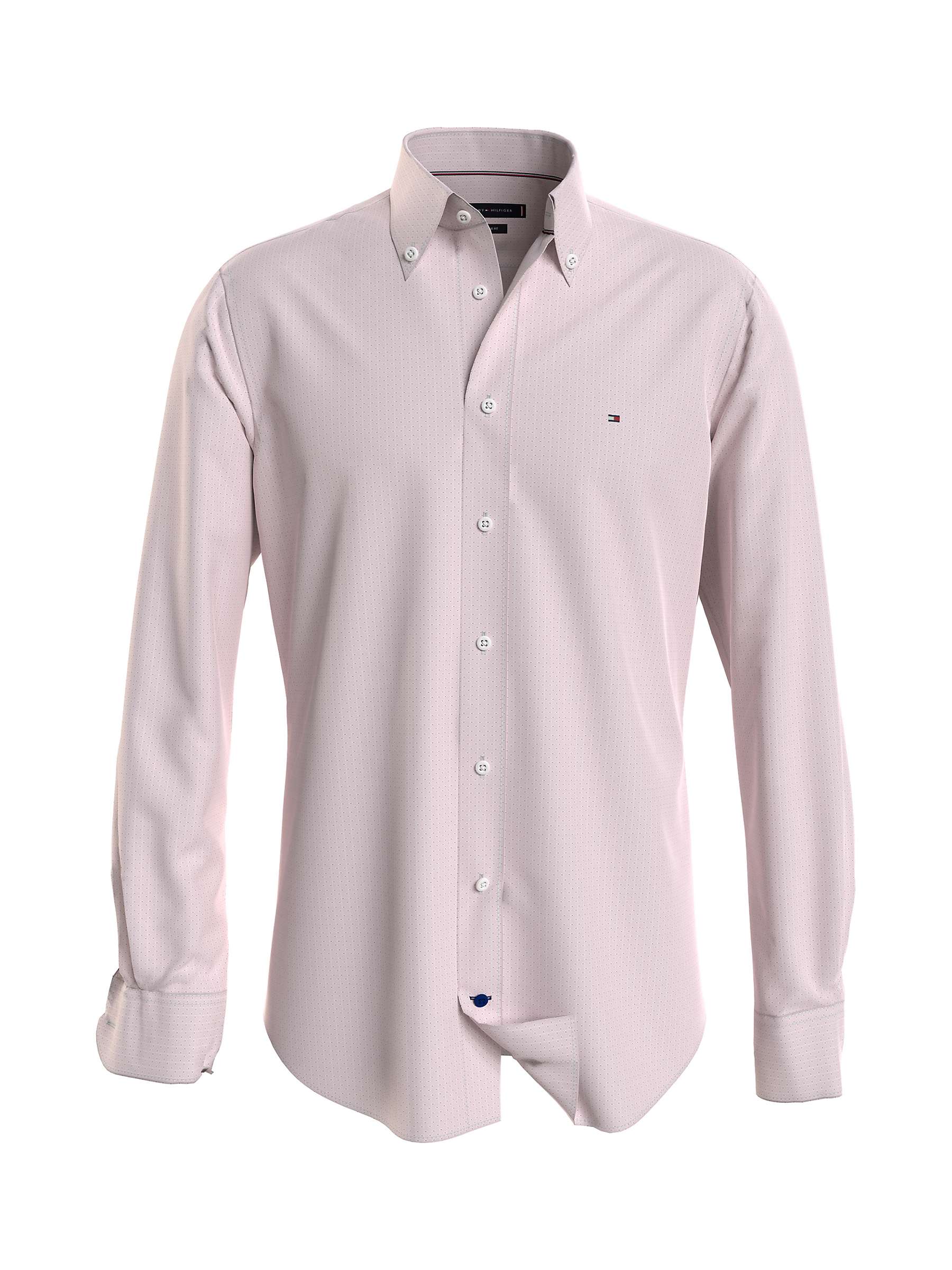 Buy Tommy Hilfiger Dobby Cotton Oxford Shirt Online at johnlewis.com