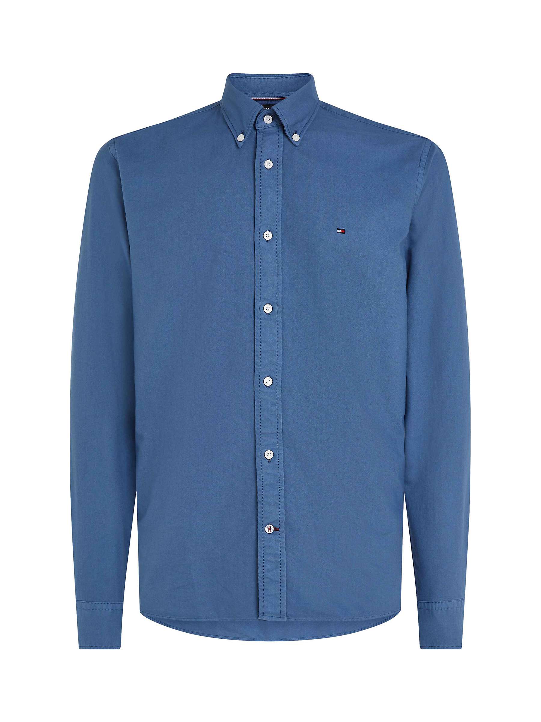 Buy Tommy Jeans Dyed Cotton Shirt Online at johnlewis.com