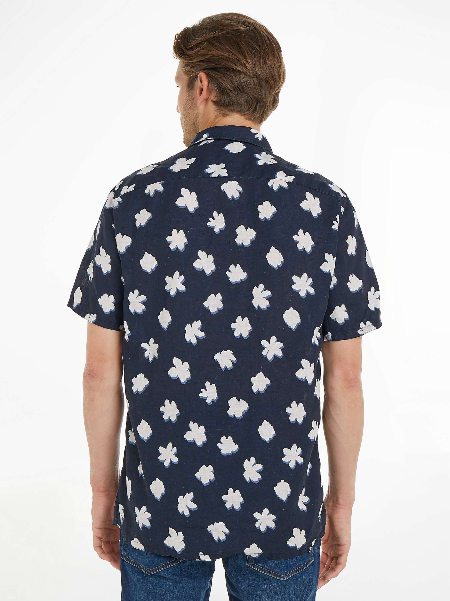 Buy Tommy Hilfiger Linen Floral Shirt Online at johnlewis.com
