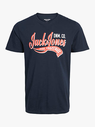 Jack & Jones Kids' Logo T-Shirt, Navy
