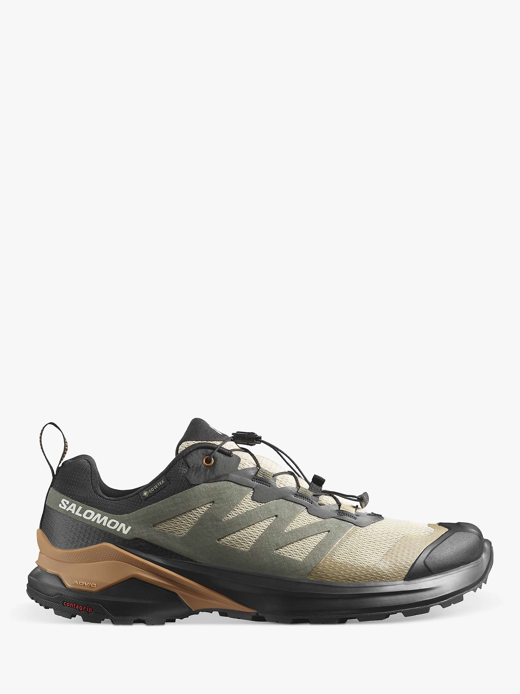 Buy Salomon X-Adventure Men's Gore-Tex Waterproof Shoes, Brown/Multi Online at johnlewis.com