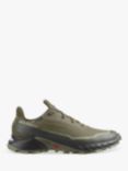 Salomon ALPHACROSS 5 Men's Gore-Tex Running Shoes, Olive Green/Black