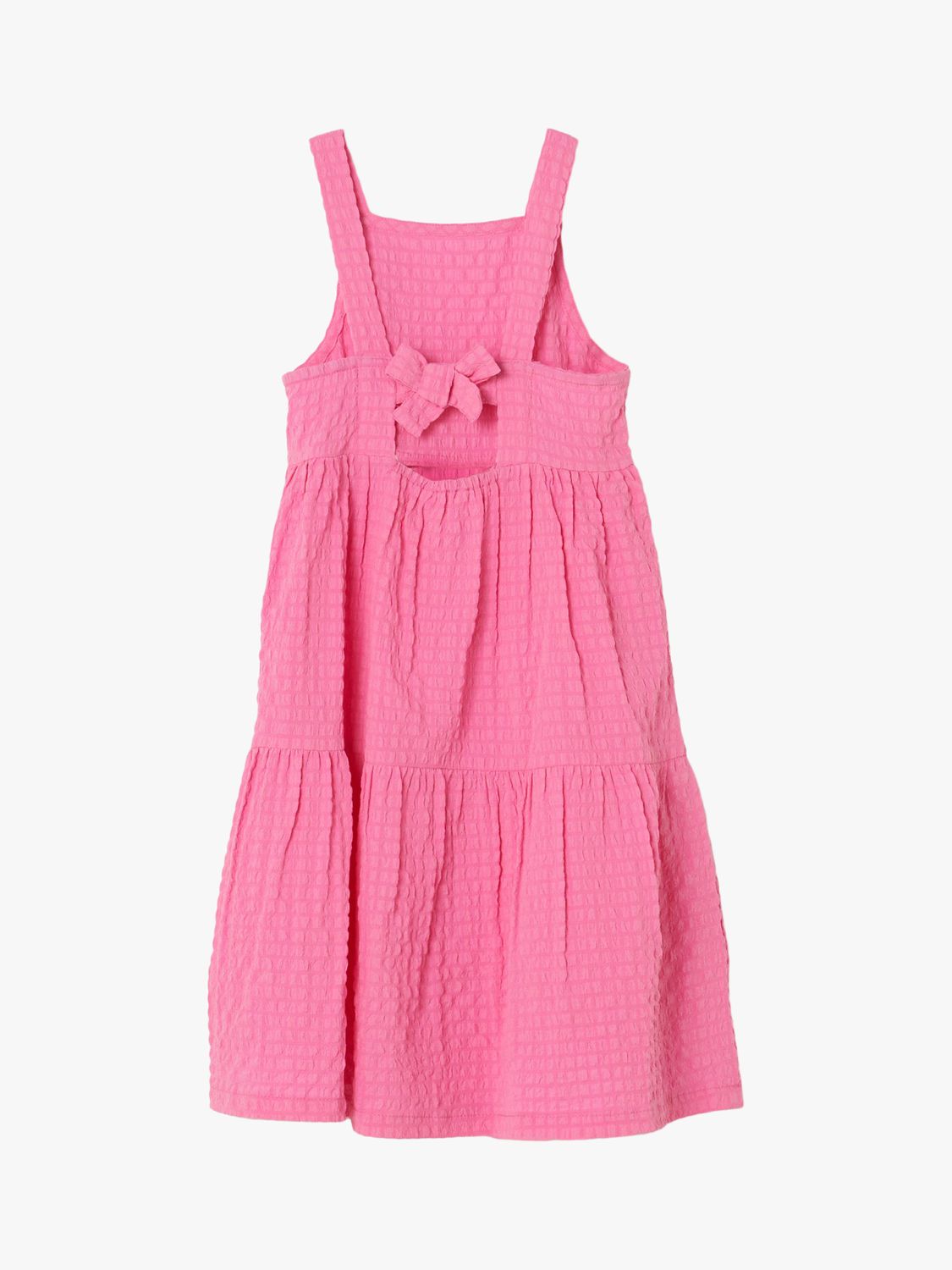 Angel & Rocket Kids' Tia Crinkle Sun Dress, Pink, 9 years