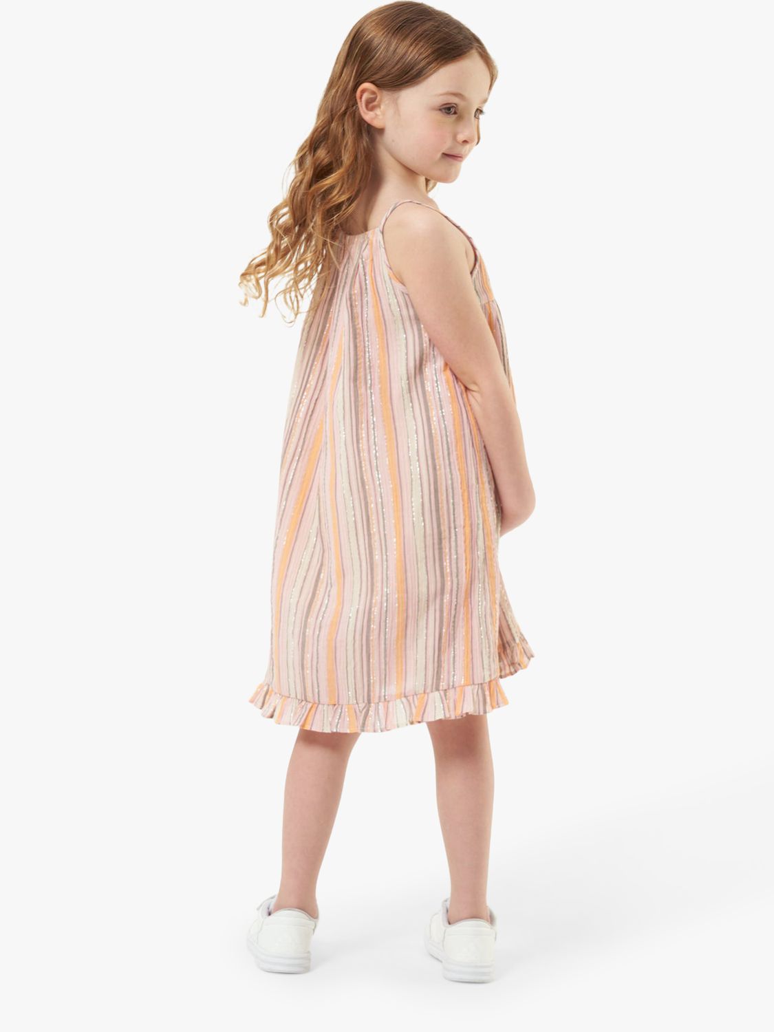 Buy Angel & Rocket Kids' Saskia Strappy Rainbow Dress, Multi Online at johnlewis.com
