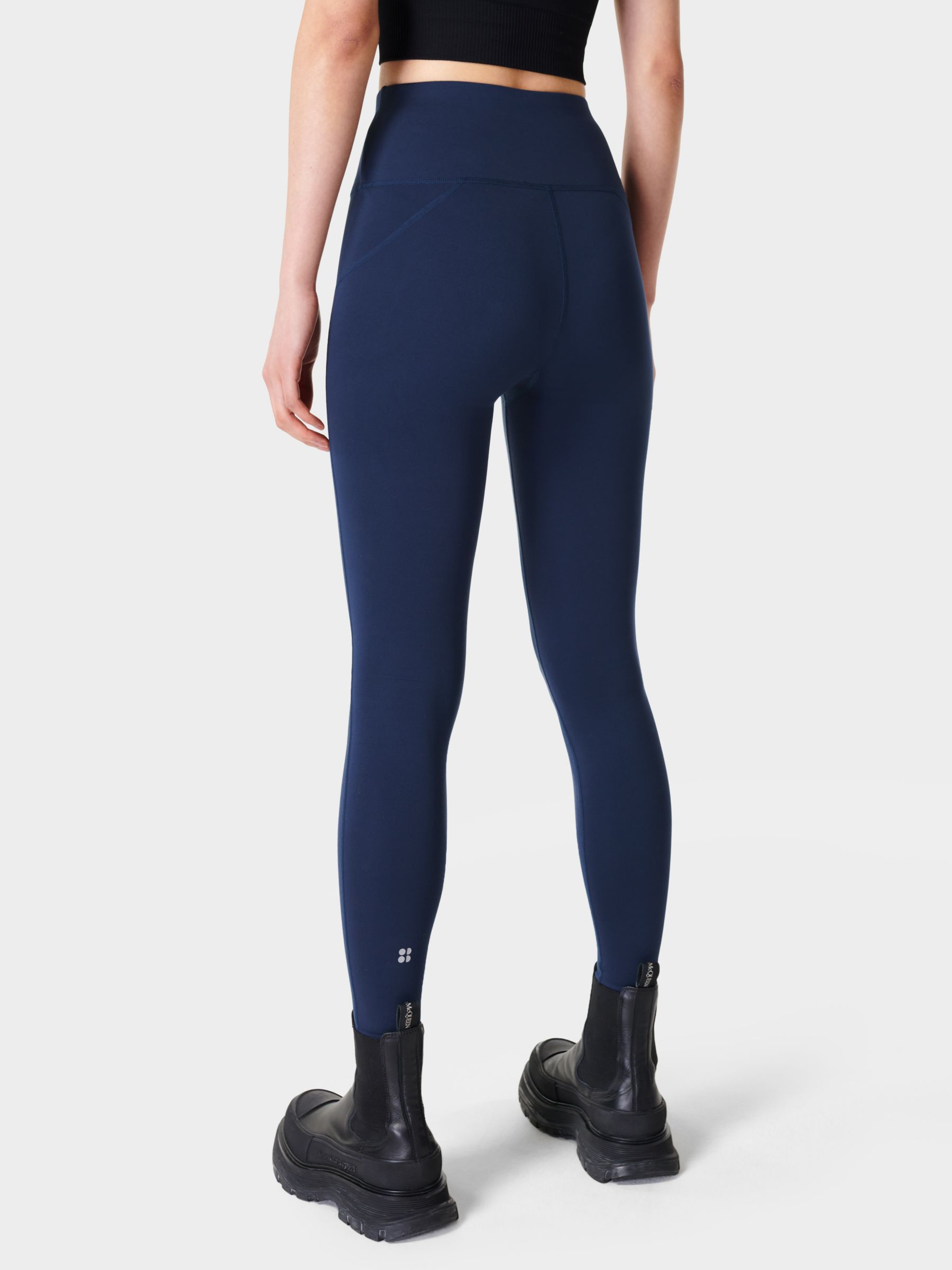 High Waist, Stretchy and Recovery Sports Leggings Navy Blue Shop Now