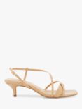 Dune Madely Leather Strappy Heel Sandals