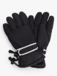 John Lewis Kids' Ski Gloves, Grey