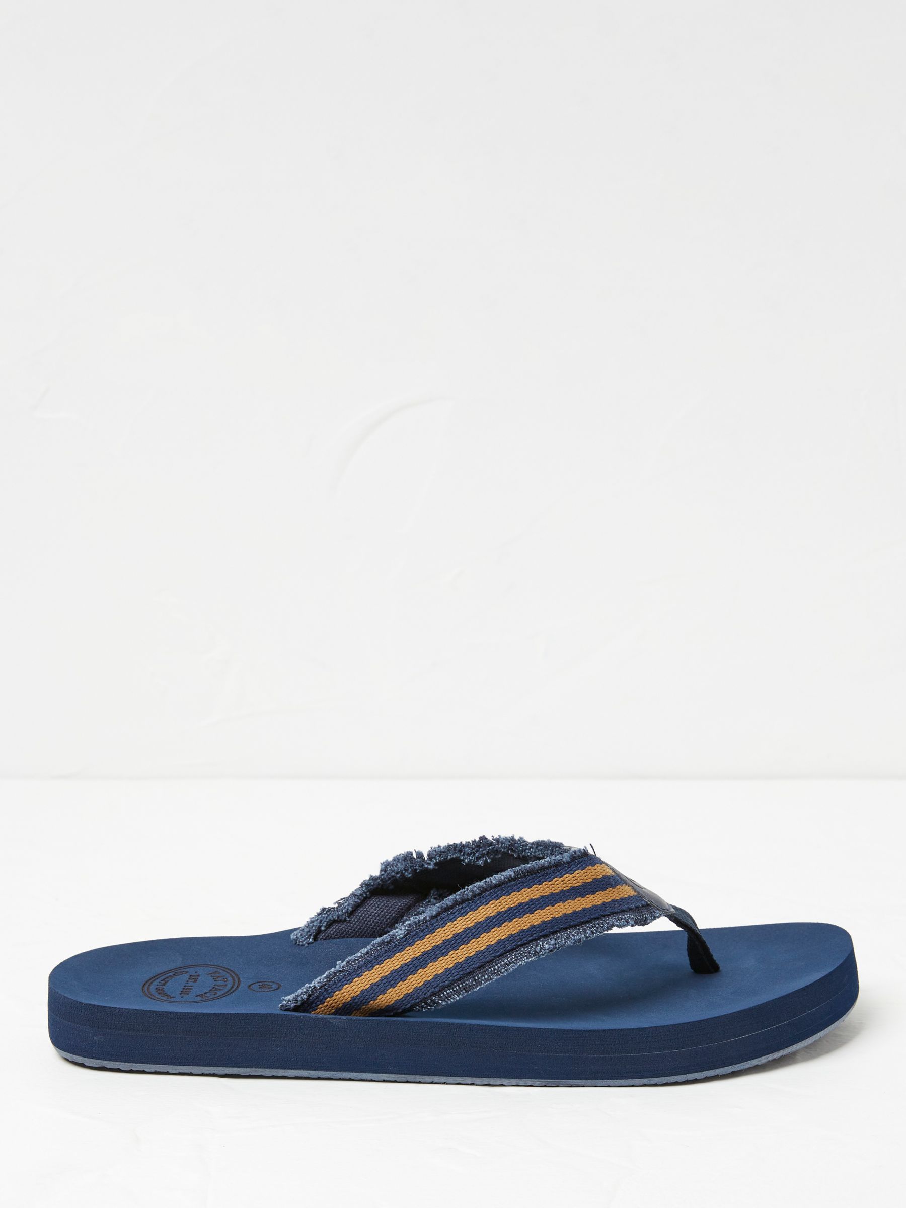 FatFace Harris FlipFlops Navy at John Lewis Partners