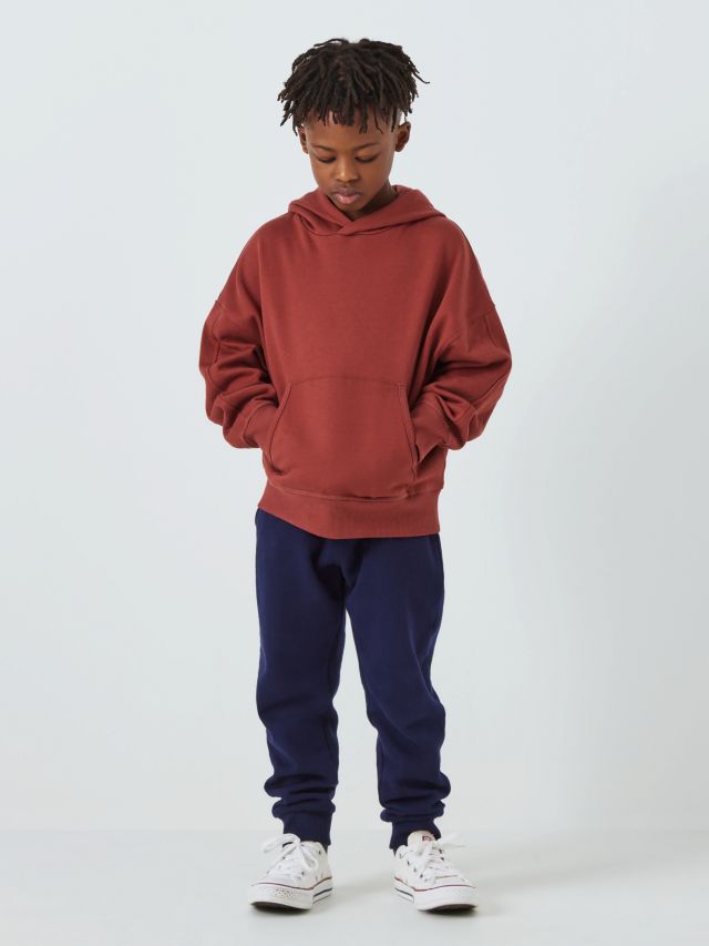 Plain red shop hoodie kids