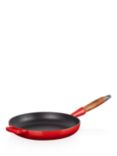 Le Creuset Cast Iron Signature Frying Pan with Wood Handle