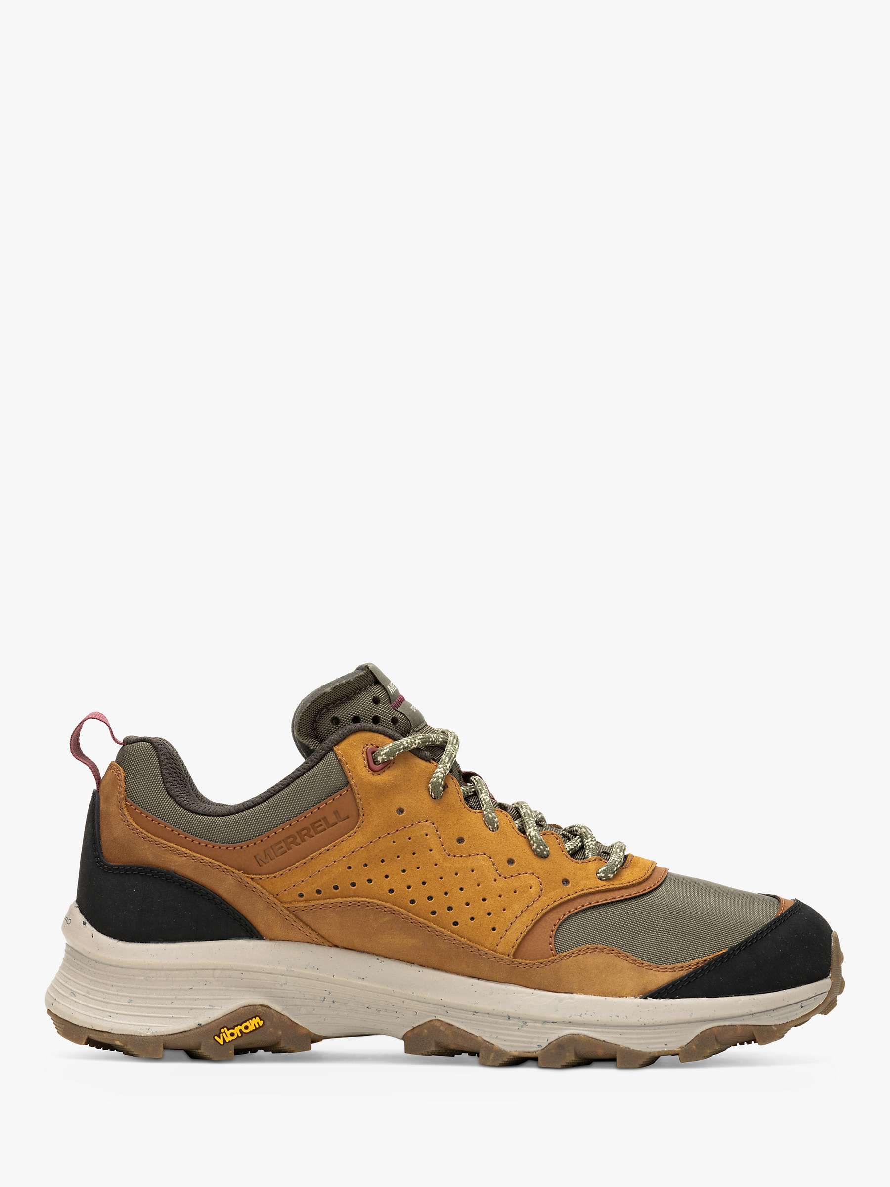 Merrell Speed Solo Men's Walking Shoes, Spice at John Lewis & Partners