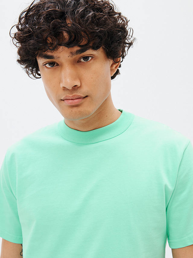 Armor Lux Heritage Cotton T-Shirt, Mint Green at John Lewis & Partners
