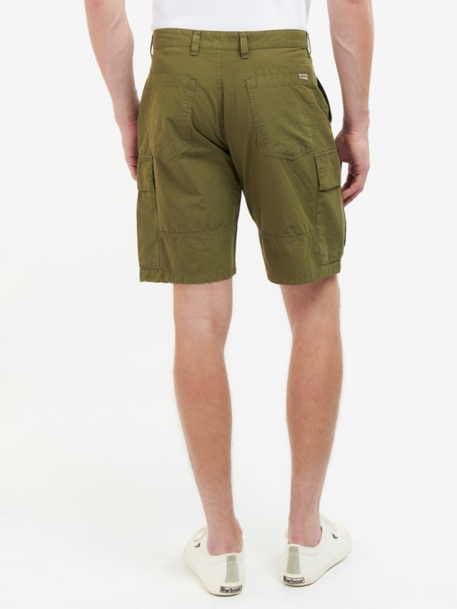 Barbour Essential Ripstop Cargo Shorts, Ivy Green, 30R