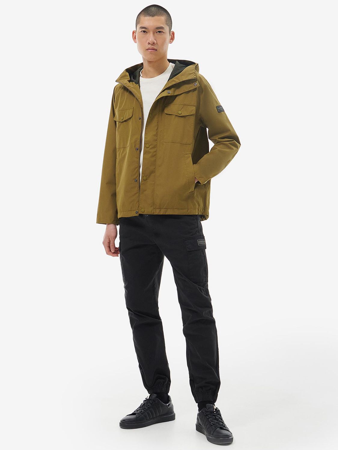 Barbour International Abbots Cotton Jacket, Archive Olive