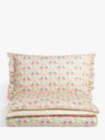 John Lewis Kids' Folk Floral Reversible Pure Cotton Duvet Cover & Pillowcase Set, Multi