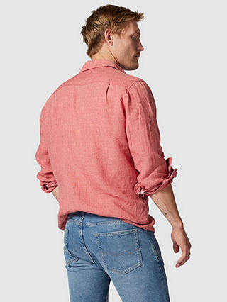 Rodd & Gunn Coromandel Long Sleeve Slim Fit Shirt, Redwood
