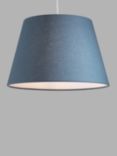 John Lewis Chrissie Tapered Lampshade, Loch Blue
