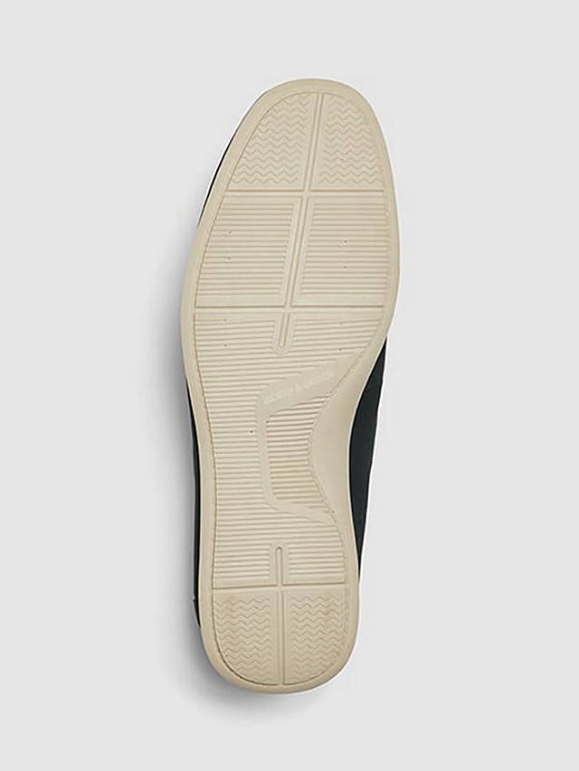 Rodd & Gunn Gisborne Huarache Leather Slip On Loafers, Indigo 