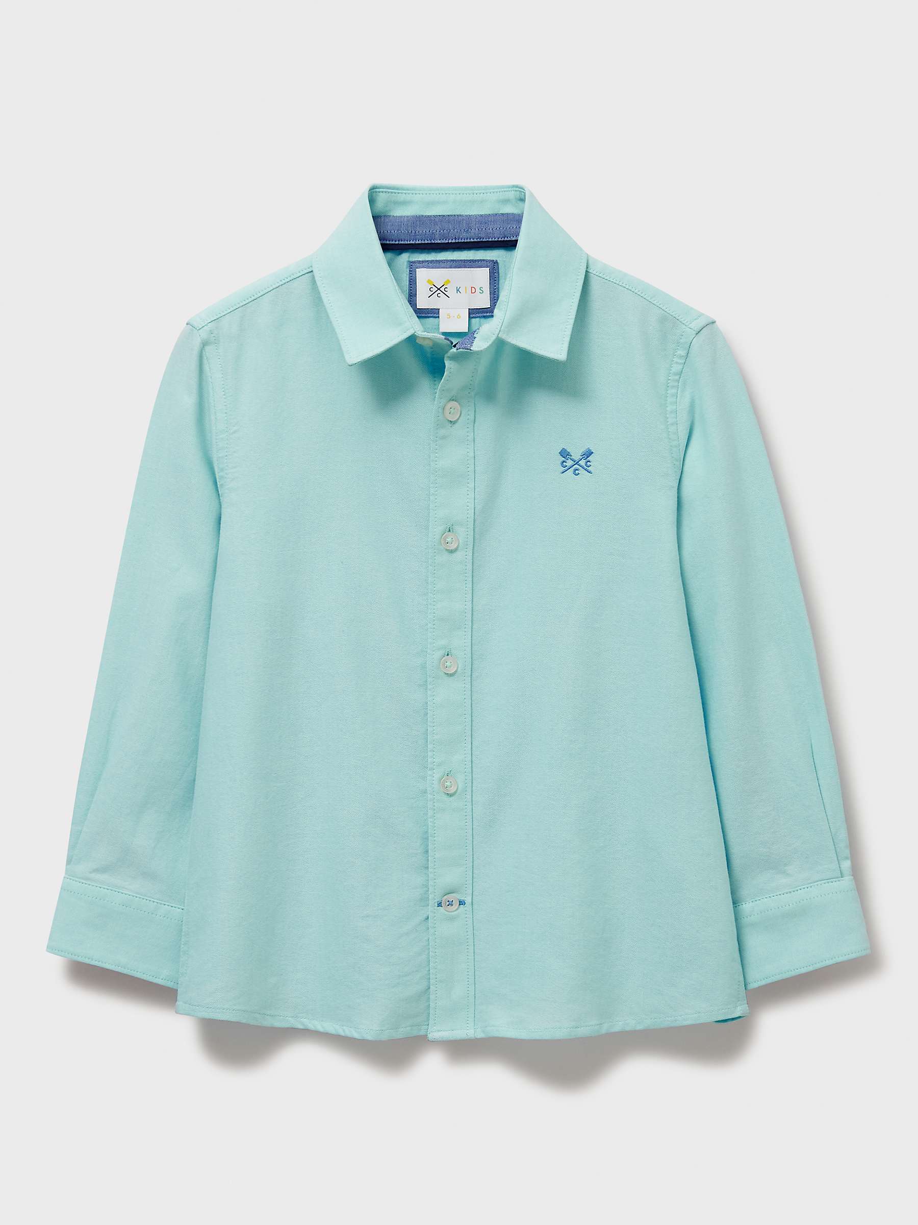 Buy Crew Clothing Kids' Oxford Long Sleeve Shirt Online at johnlewis.com