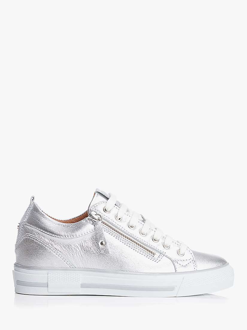 Buy Moda in Pelle Brayleigh Leather Zip Up Trainers Online at johnlewis.com