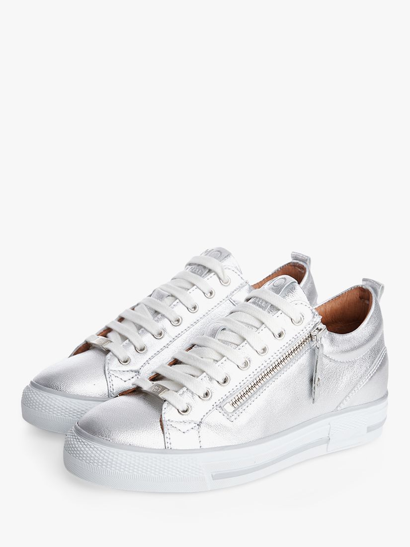 Buy Moda in Pelle Brayleigh Leather Zip Up Trainers Online at johnlewis.com