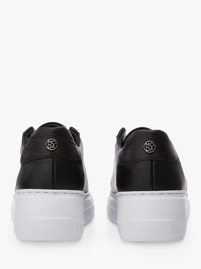 Buy Moda in Pelle Alber Leather Slip-On Trainers Online at johnlewis.com