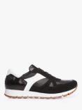 Moda in Pelle Brave Leather Trainers, Black