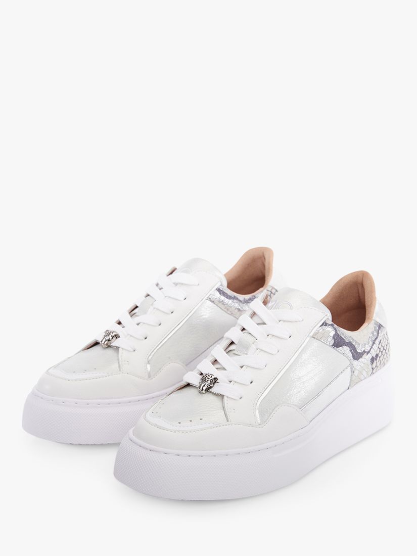 Moda in Pelle Avabella Leather Chunky Trainers