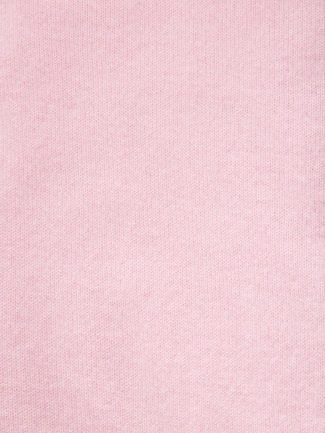 John Lewis Heirloom Collection Kids' Plain Cashmere Cardigan, Pink