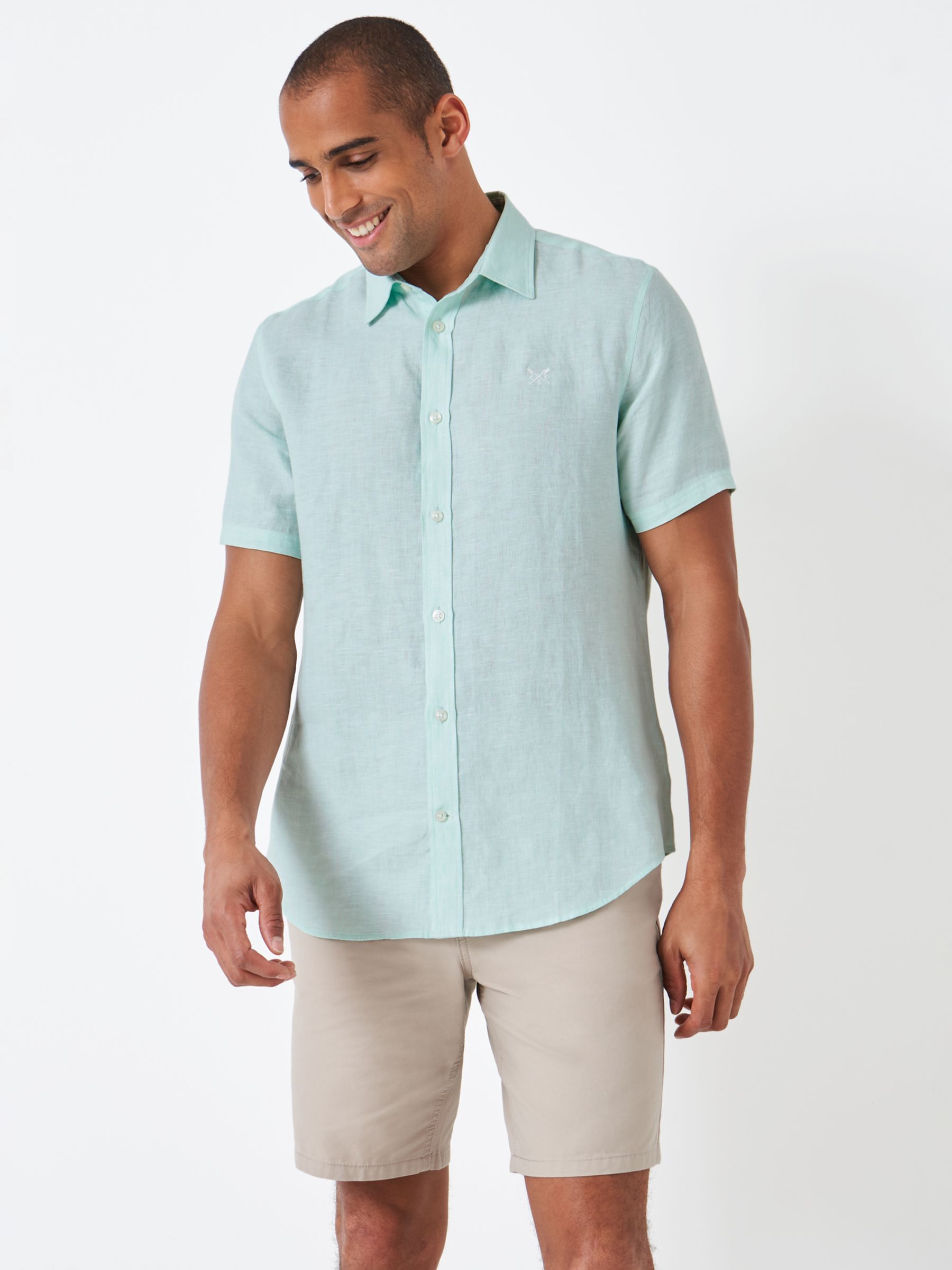 Mint Green Short Sleeve Shirt Online | bellvalefarms.com