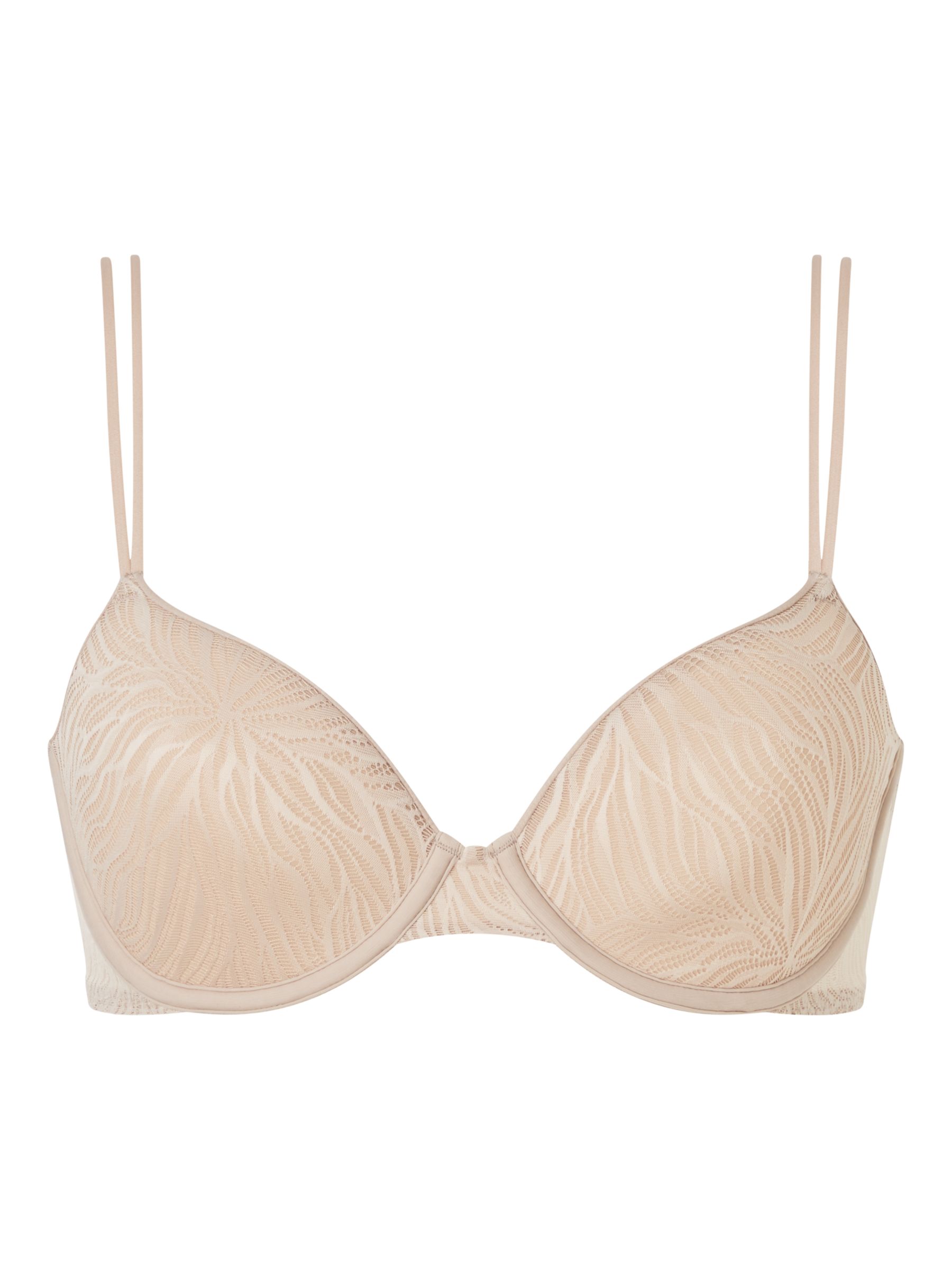 Buy Calvin Klein Pink Sheer Marquisette T-Shirt Bra from Next Luxembourg