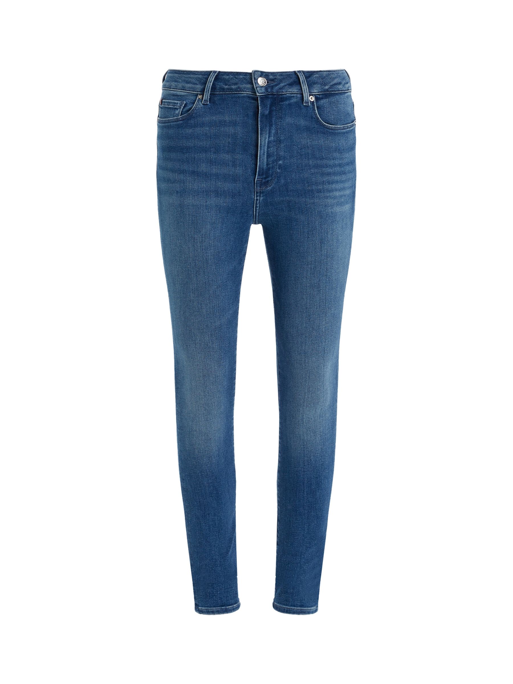 Tommy Hilfiger Skinny Jeans, Blue at John Lewis & Partners