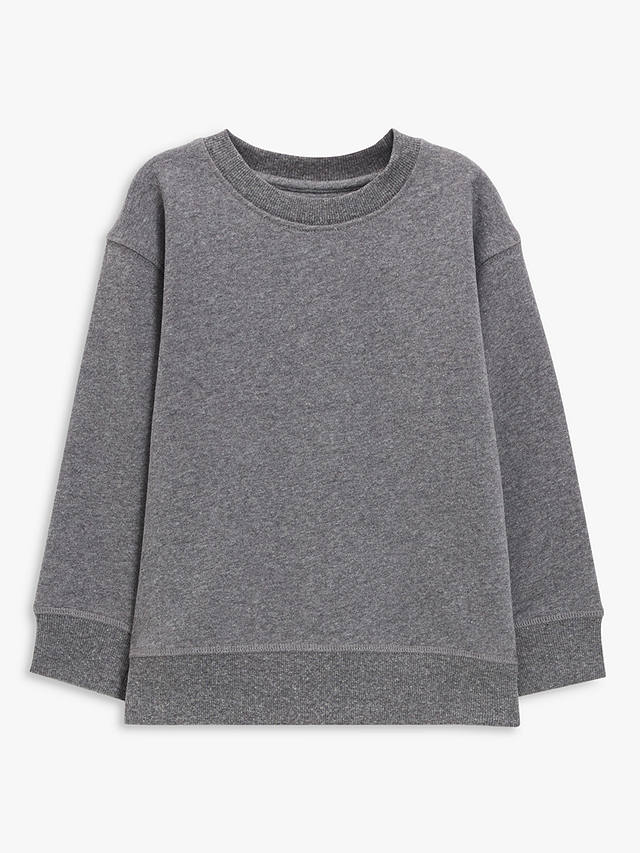 John Lewis Kids' Sweatshirt, Grey