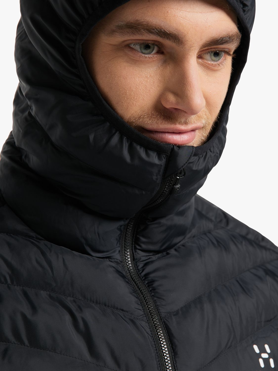 Haglöfs Särna Mimic Hood Men's Insulated Jacket, True Black, S