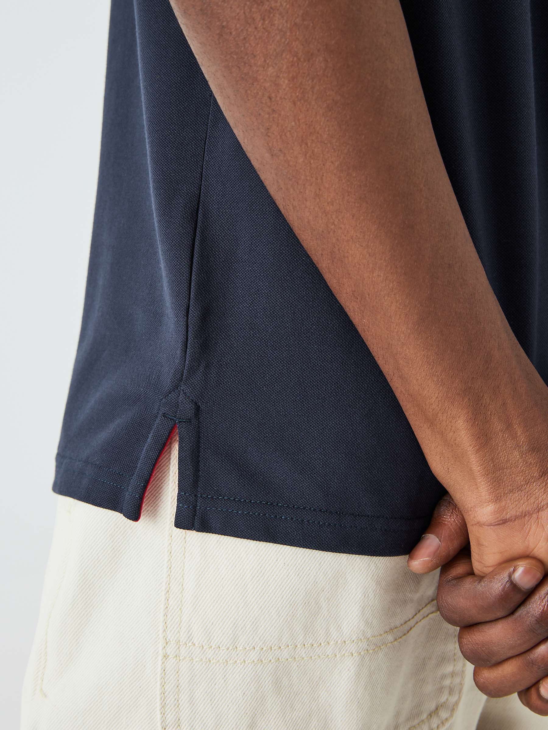 Buy GANT Piqué Textured Short Sleeve Polo Shirt Online at johnlewis.com