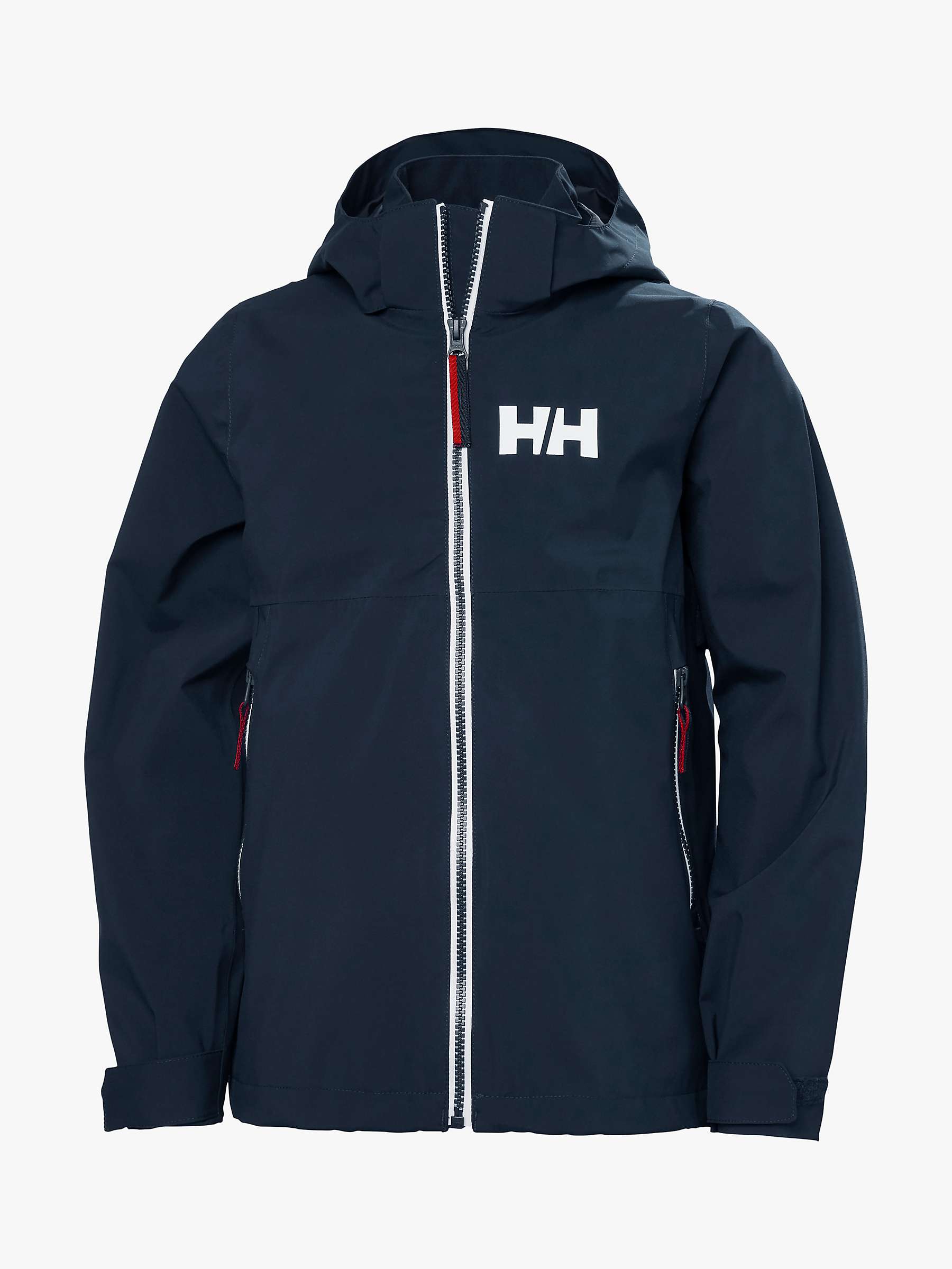 Buy Helly Hansen Kids' Rigging Rain Jacket, Navy Online at johnlewis.com