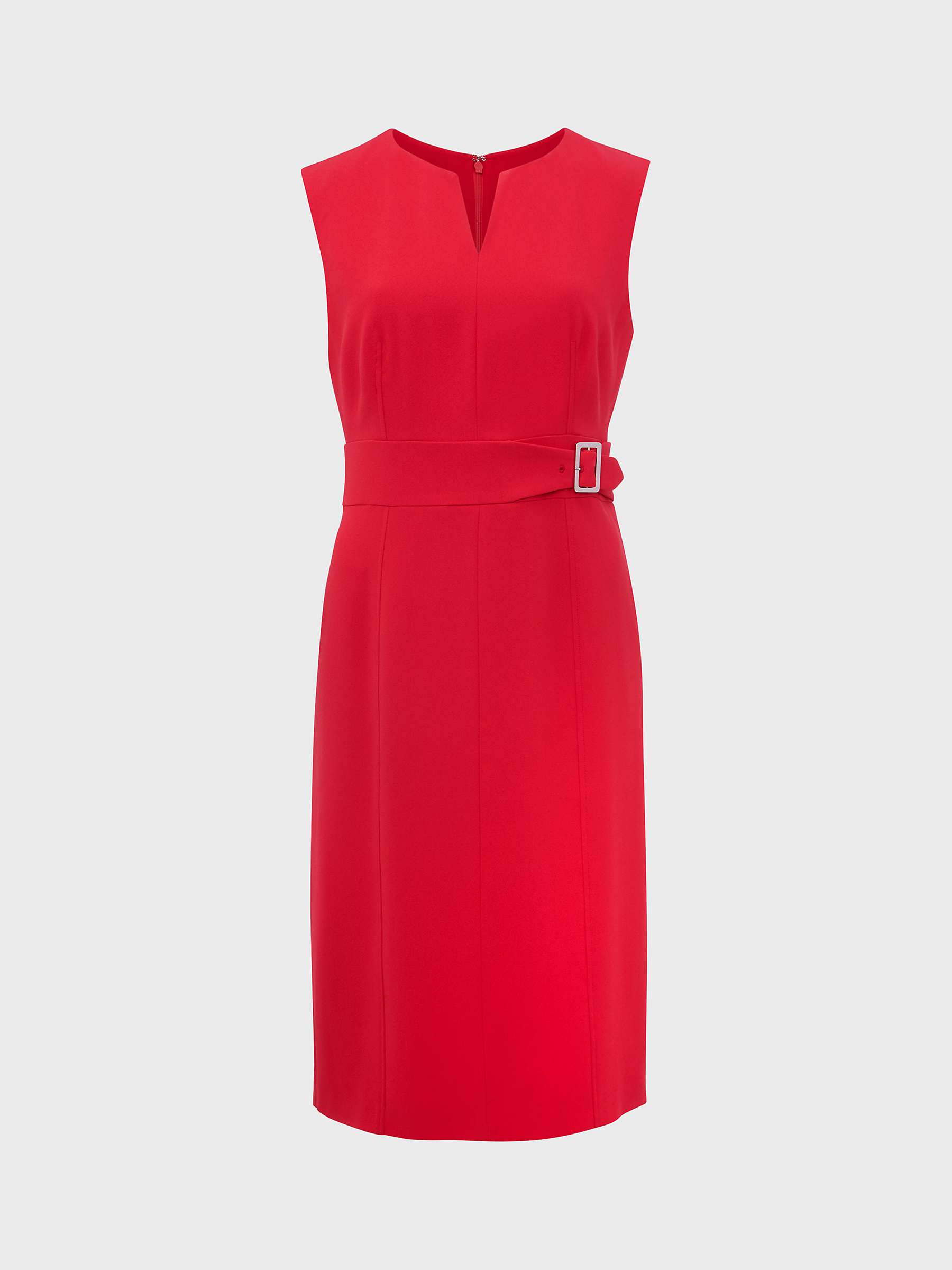 Buy Hobbs Alyssa Shift Dress, Flame Red Online at johnlewis.com
