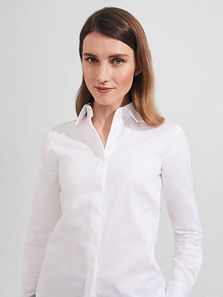 Hobbs Victoria Shirt, White