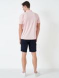 Crew Clothing Smart Golf Polo Shirt, Light Pink