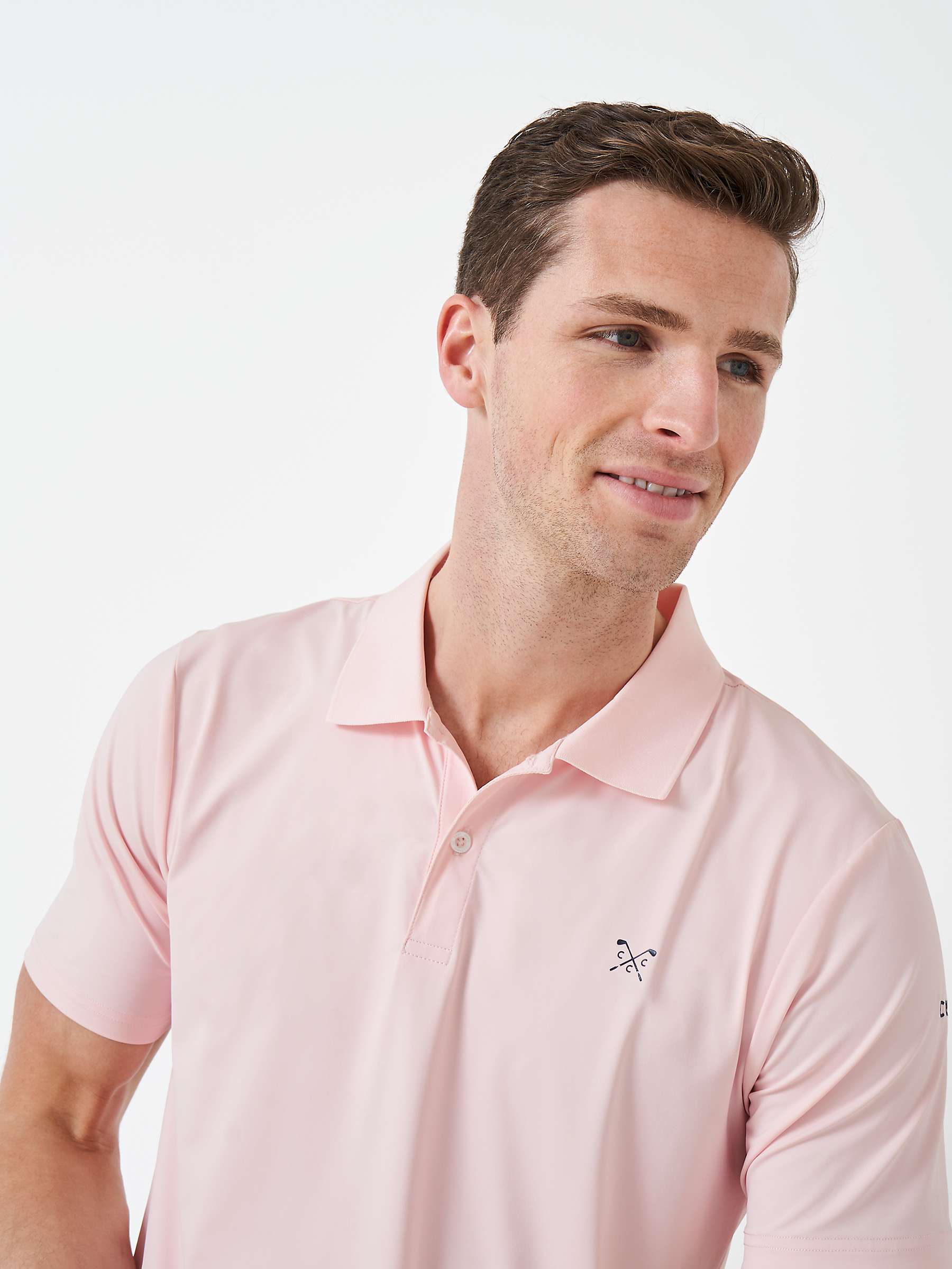Buy Crew Clothing Smart Golf Polo Shirt Online at johnlewis.com
