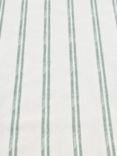 John Lewis ANYDAY Net Stripe Cotton Tablecloth, Green