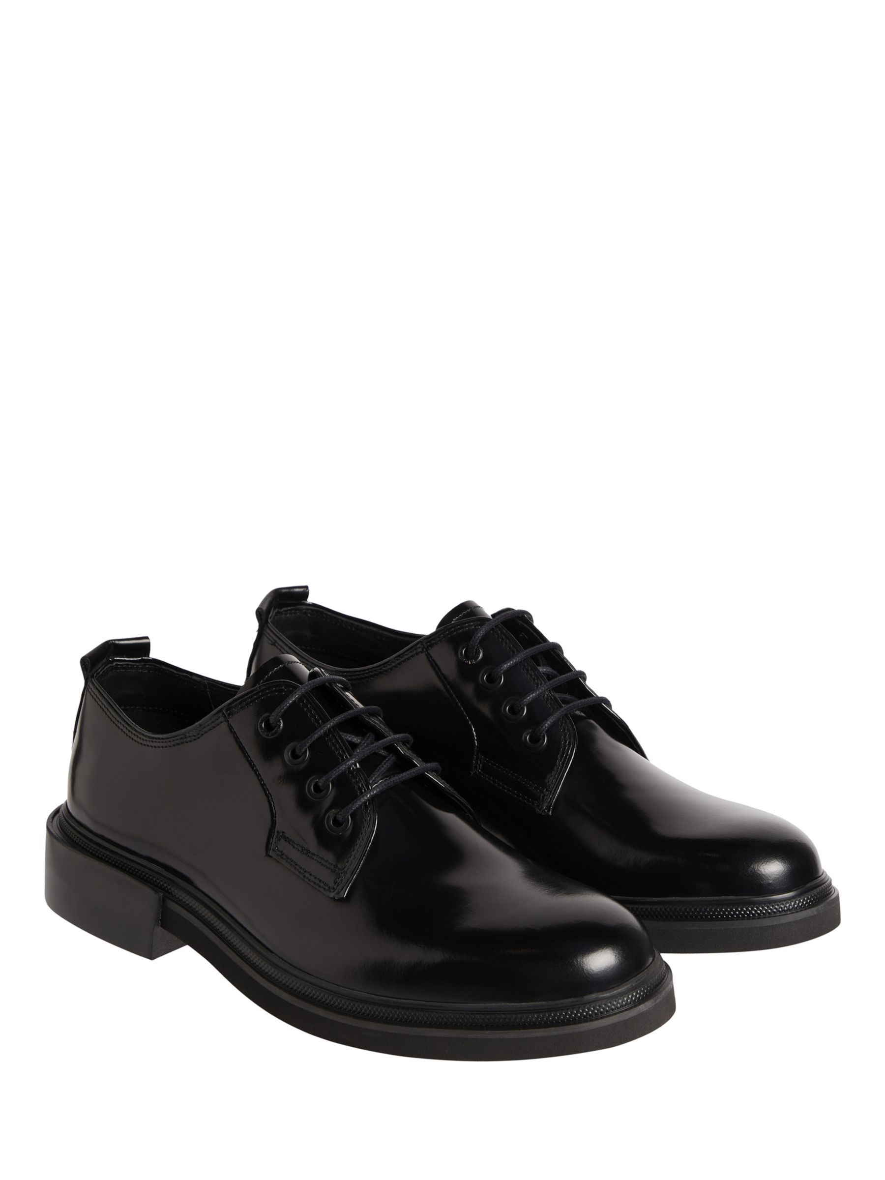 Calvin Klein Postman Derby Formal Shoes, Black at John Lewis & Partners