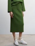 Mango Adele Skirt, Medium Green